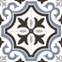 Керамогранит Dublin Blue 45x45 Halcon матовый напольная плитка 17356