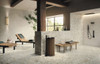 Керамогранит Ostuni Line White Nat. Ret. 60x120 Naxos Mockup матовый, рельефный (рустикальный) настенная плитка 138144