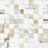 Декор Venus Mos.Q.Solitaire Mix Lapp. White tess. 2.9x2.9 керамогранит