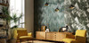 Керамогранит Soho Blu 6х25 Sadon полированный настенная плитка J89522