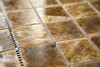 Мозаика 7M032-15P мрамор 30.5х30.5 см Natural Mosaic Adriatica полированная чип 15х15 мм, серый