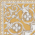 Декор HGD/B509/SG9174 Алмаш Угол Жёлтый 30х30Kerama Marazzi керамогранит матовый