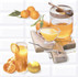Панно Vogue Citrus 1 Azori 40.2x40.5 глянцевое керамическое