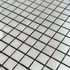 Мозаика Marble Mosaic Mirror Stainless нержавеющая сталь 30.5х30.5 см полированная чип 20х20 мм серый