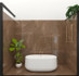 Керамогранит Pulpis Brown Matt 60х120 Usak Seramik матовый универсальный