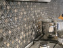 Мозаика Moreroom Stone Stamping Aluminum 30x30,3x0,6 (Silver) керамика матовая серый S055