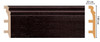 Плинтус напольный D232-433 ДМ Decomaster (100х22х2400 мм) 