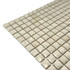 Мозаика Marble Mosaic Diamond Ersa Botticino Pol камень 30.5х30.5 см полированная чип 15х15 мм, серый, бежевый