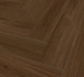SPC ламинат The Floor P6005 Marrone Oak Herringbone 33 класс 740х148х6 мм (каменно-полимерный) с фаской