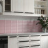 Настенная плитка Vernissage Pink 9.5х20 Modern Ceramics матовая керамическая
