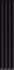 Настенная плитка Up Cannettato Black Matte 5х25 La Fabbrica матовая, рельефная (структурированная) керамическая 192122