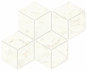 Мозаика Marvel Calacatta Delicato Mos. Esagono Lapp 30x35 керамогранитная