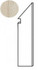 Плинтус Axi White Pine Battiscopa Sag.DX ANMA 7.2x30 шт керамогранит