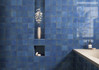 Керамогранит 32334 Bohemian Dark Blue 10x10 Equipe глянцевый, рельефный (рустикальный) настенная плитка УТ-00066823