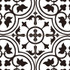 Керамогранит Hampton Black Pre. 45x45 Prissmacer матовый универсальный