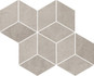 Мозаика Pure City Grys Romb Hexagon Mozaika керамогранитная 20.4x23.8