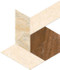 Мозаика Orante Aria 20x17,5 керамогранитная