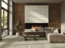 Керамогранит Travertino Nocciola Cannettato 60x120 MGM Ceramiche матовый универсальная плитка TRANOCCAN6012