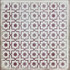 Декор Toscana Rose Deco 20x20 Decocer керамогранит матовый С0004788