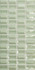 Настенная плитка 3D Bars Diamond Jade Gloss 12.5х25 Wow 3d, глянцевая, рельефная (структурированная) керамическая УТ-00048723