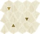 Мозаика Шарм Эдванс Алабастро Вертекс Charme Alabastro Mosaico Vertex керамическая 28.3x32.8