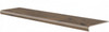 Ступень фронтальная Acero Marrone V-Shape 04138 с капиносом 1202x320/50x8 антискользящая (grip) керамогранит