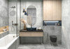 Керамогранит Walter Gray D120212M матовый карвинг 600x1200х9,5 Delacora универсальная плитка