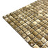 Мозаика Marble Mosaic Diamond Emperador Light Pol камень 30.5х30.5 см полированная чип 15х15 мм, коричневый