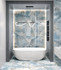 Керамогранит GT1206010712PR Favorito_GT Синий 60x120 полированный Global Tile универсальная плитка