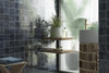 Настенная плитка Hanoi Arco Black Ash 10x10 Equipe глянцевая керамическая 30022
