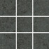 Мозаика Italon Forum Petrol Mosaico Maxi керамогранит 29х29 см матовая, черный 610110001420