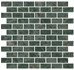 Декор MM13123T Эвора Зеленый Мозаичный глянцевый 32x30x0,9 Kerama Marazzi керамический