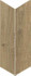 Керамогранит Beige Chevron 11x54 Marazzi Ragno Ossimori матовый напольная плитка R9SR