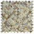 Мозаика Marble Mosaic Painted Shell Scales ракушка 30.5х30.5 см чип 25х25 мм, разноцветный