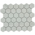 Мозаика Marble Mosaic Hexagon Carrara Matte керамика 28.2х32.5 см матовая чип 51x59 мм, белый, серый