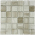 Мозаика Marble Mosaic Wood Grain Pol камень 30.5х30.5 см полированная чип 48х48 мм, серый, белый