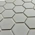 Мозаика Marble Mosaic Hex Ceramic Grey керамика 28.2х32.5 см матовая чип 51x59 мм, серый