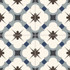 Керамогранит Grace Blue Pre-cut 45х45 Etili Seramik матовый напольная плитка 17318