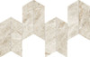 Мозаика Marvel Diva Taj Mahal Mosaico Chevron Velvet 17.5х46.3 см керамогранит Atlas Concorde Italy сатинированная, бежевый AYD3