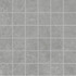 Мозаика Supergres H.24 Concrete Mosaico 30x30 керамогранит матовая, серый HCOM