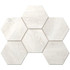 Декор Ametis Estima Daintree Мозаика DA00 Hexagon 25x28.5 непол. (10 мм) керамогранит