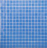 Мозаика AG03 Средне-синий (бумага) стекло 32.7х32.7 см глянцевая чип 20х20 мм