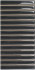 Настенная плитка Sb Ebony 12,5x25 Wow глянцевая, рельефная (структурированная) керамическая 128704