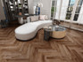 Кварцвиниловая плитка Icon Floor Дуб Старк Purple LVT 34 класс 600х120х2.5 мм (ламинат) PLVT-201 с фаской