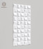 Стеновая декоративная панель Geometrium ECOGR0202W Alpine Walls под покраску 1200х600х25 мм