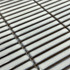 Мозаика Marble Mosaic Kit-Kat Cloud керамика 28.2х29.4 см полированная чип 12x92 мм, серый