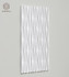Стеновая декоративная панель Geometrium ECOGR0205W Alpine Walls под покраску 1200х600х25 мм