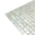 Мозаика Marble Mosaic White Shell ракушка 30.5х30.5 см чип 15х15 мм, белый
