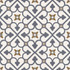 Керамогранит Brighton Blue 45x45 напольный матовый