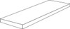 Ступень угловая Empire Statuario Scalino Ang. Sx 33x120 /Эмпаир Статуарио Левая 33x120 матовая